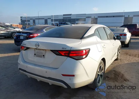 2020 Nissan Sentra Sv Xtronic Cvt z USA, uszkodzony, nr VIN 3N1AB8CV5LY305026